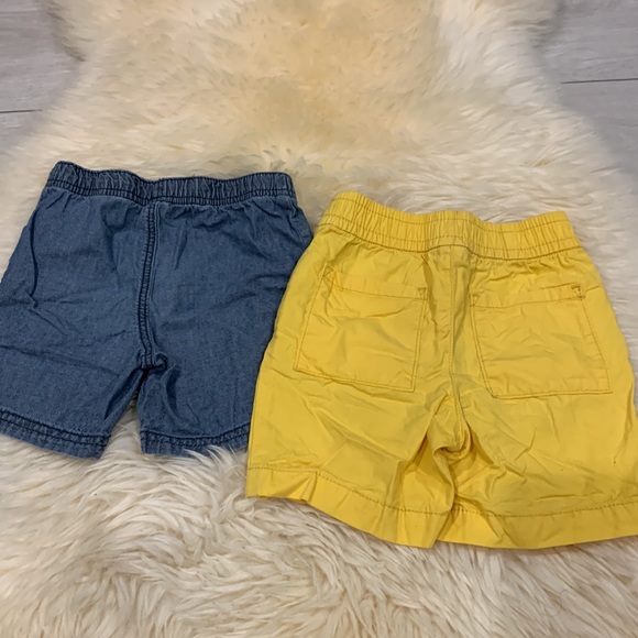 GAP Yellow Shorts and Carters Jean Shorts in 2T - Picture 7 of 7